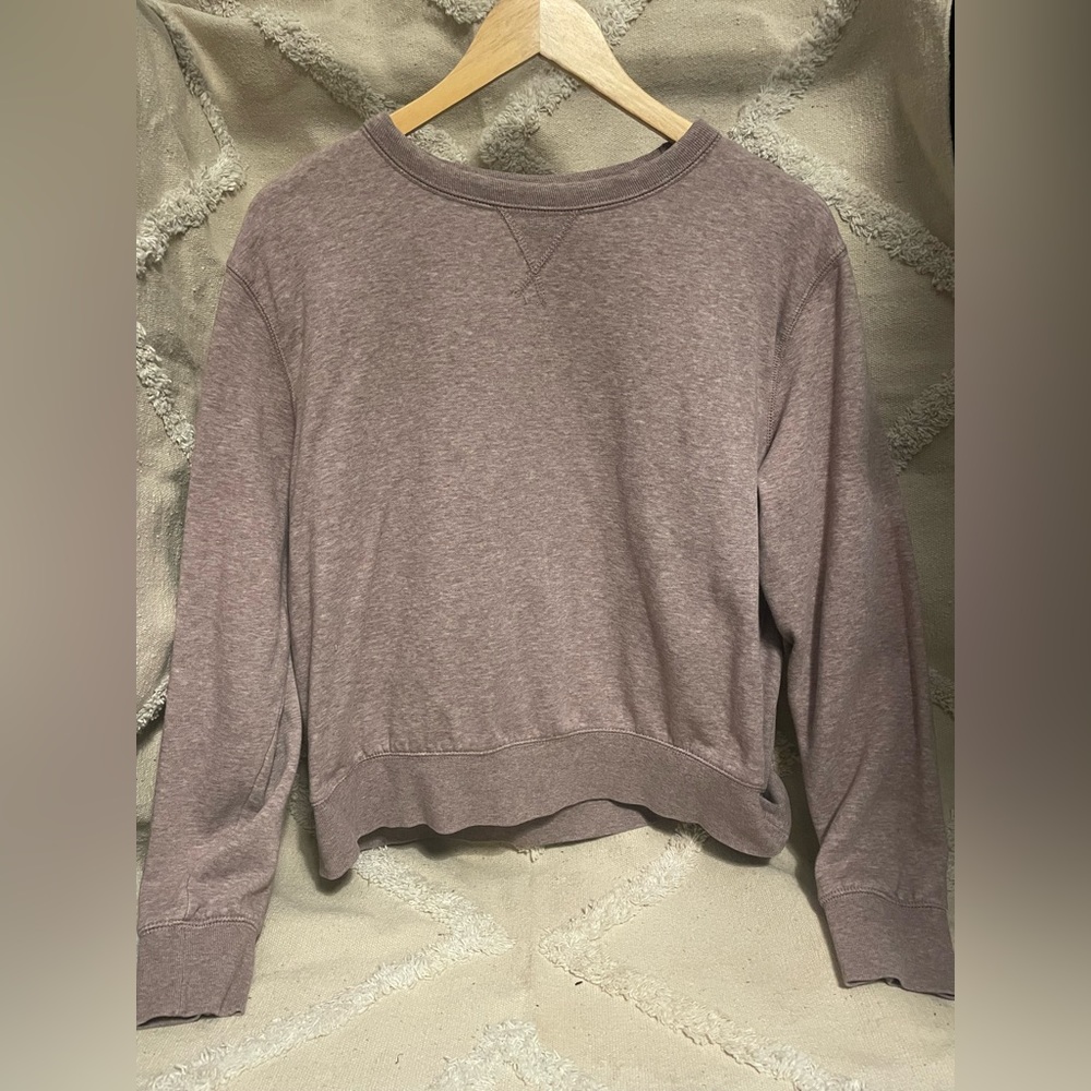 H & M Purple Basic thick Longsleeve